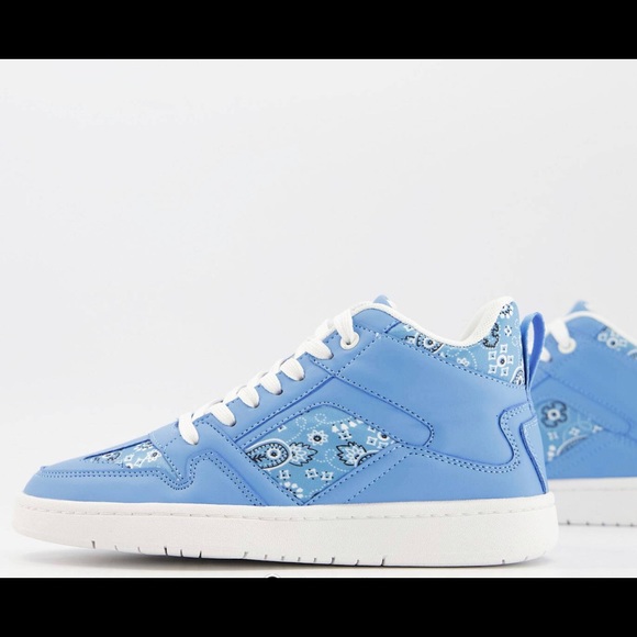 Riverisland Blue Bandana Print Tote - Picture 5 of 7